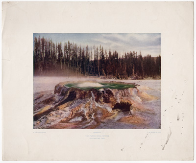 The Punch Bowl Spring Yellowstone National Park